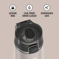 Thermos ICON Series Stainless Steel Vacuum Insulated Water Bottle w/ Spout, Sandstone, 24oz EasyOptionXY LLC