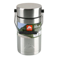 Ozark Trail 47oz Vacuum-sealed Stainless Steel Food Jar With 2 Pla EasyOptionXY LLC