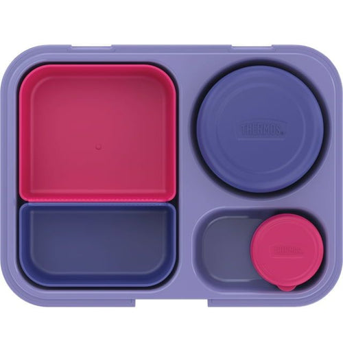 Thermos 8-Piece FUNtainer Food Storage System, Purple EasyOptionXY LLC