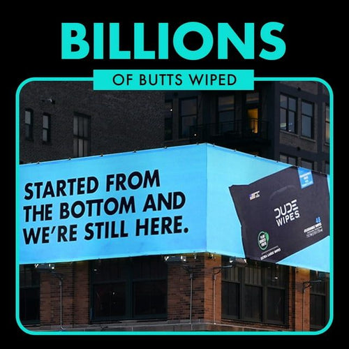 DUDE Wipes Unscented XL Flushable Wipes, 2 Flip-Top Packs, 48 Wipes per Pack, 96 Total Wipes EasyOptionXY LLC