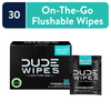 DUDE Wipes Flushable Wipes, XL On-The-Go Wet Wipes, Mint Chill, 30 Count EasyOptionXY LLC
