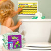 Kandoo Kids Sensitive Flushable Cleansing Wet Wipes, Fragrance Free, 144 Wipes EasyOptionXY LLC