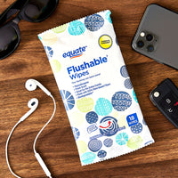 Equate Fresh Scent Flushable Wipes Travel Pack, 18 Total Wipes EasyOptionXY LLC