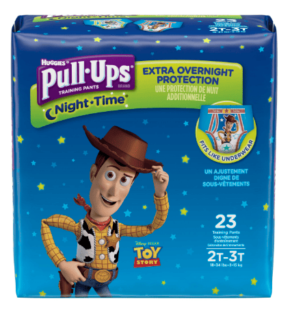 Pull-Ups Boys' Night-Time Training Pants; 2T-3T; 23 Ct EasyOptionXY LLC
