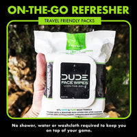 DUDE Wipes Face and Body Wipes, 3 Pack, 90 Wipes EasyOptionXY LLC