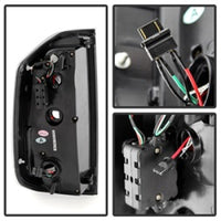 Spyder Toyota Tundra 2014-2016 Light Bar LED Tail Lights Black Smoke ALT-YD-TTU14-LED-BSM OffRoadUSA.com