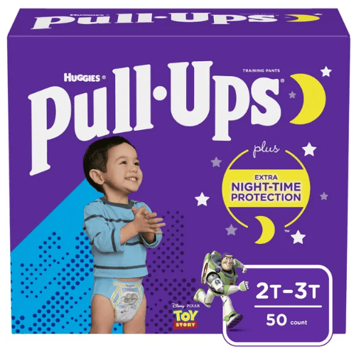 Pull-Ups Boys' Night-Time Training Pants; 2T-3T; 50 Ct EasyOptionXY LLC