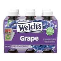 Welch's Grape Juice Drink, 10 fl oz On-the-Go Bottle (Pack of 6) EasyOptionXY LLC