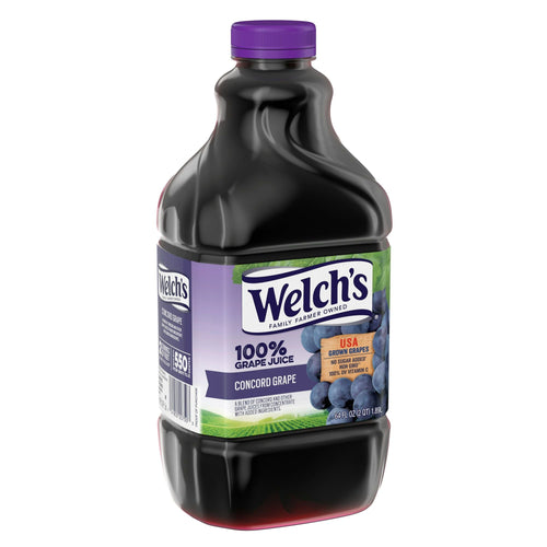 Welch's 100% Grape Juice, Concord Grape, 64 fl oz Bottle EasyOptionXY LLC