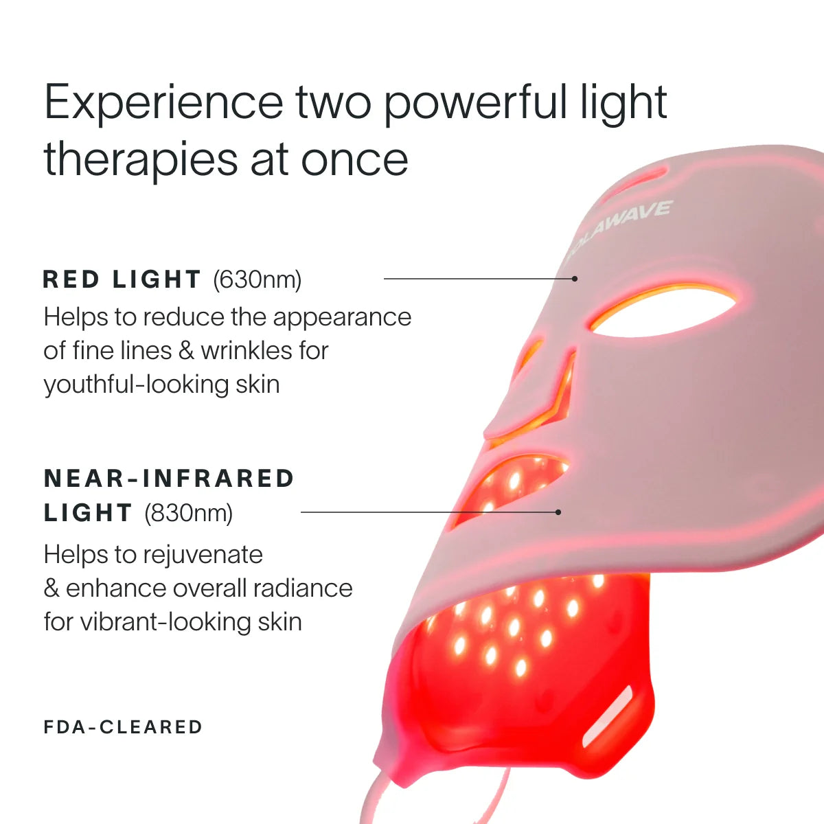 Solawave Solawave Wrinkle Retreat Face Mask & LightBoost Serum Kit