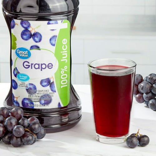 Great Value 100% Grape Juice, 96 fl oz EasyOptionXY LLC