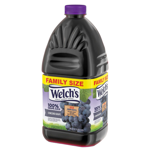 Welch's 100% Grape Juice, Concord Grape, 96 fl oz Bottle EasyOptionXY LLC