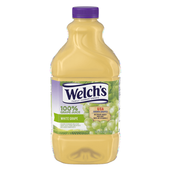 Welch's 100% White Grape Juice, 64 fl oz Bottle EasyOptionXY LLC