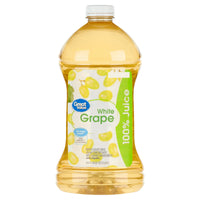 Great Value White 100% Grape Juice, 96 fl oz EasyOptionXY LLC