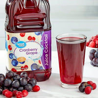 Great Value Cranberry Grape Juice Cocktail, 64 fl oz EasyOptionXY LLC