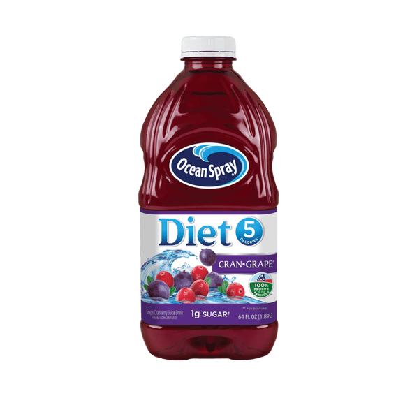 Ocean Spray Diet Cranberry Grape Juice Drink, 64 fl oz EasyOptionXY LLC