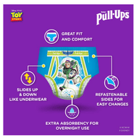 Pull-Ups Boys' Night-Time Training Pants; 3T-4T; 44 Ct EasyOptionXY LLC