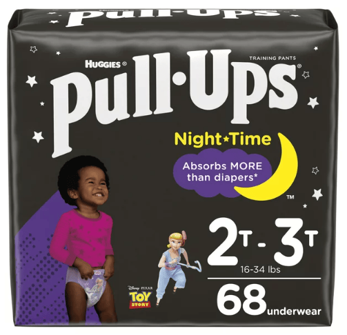 Pull-Ups Girls' Night-Time Training Pants Size 2T-3T; 68 Count EasyOptionXY LLC