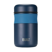 Built 16-Ounce Stainless Steel Double Wall Vacuum Insulated Food Jar in Blue EasyOptionXY LLC