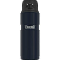 Thermos Stainless King Vacuum Insulated Stainless Steel Drink Bottle, 24oz, Matte Midnight Blue EasyOptionXY LLC