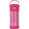 Thermos 12 oz. Kid's Funtainer Insulated Water Bottle - Pink EasyOptionXY LLC