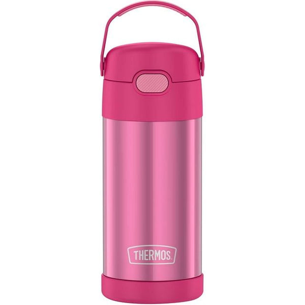 Thermos 12 oz. Kid's Funtainer Insulated Water Bottle - Pink EasyOptionXY LLC