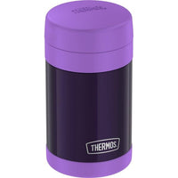 Thermos Vacuum Insulated Food Jar with Folding Spoon, Purple, 16 Ounce EasyOptionXY LLC