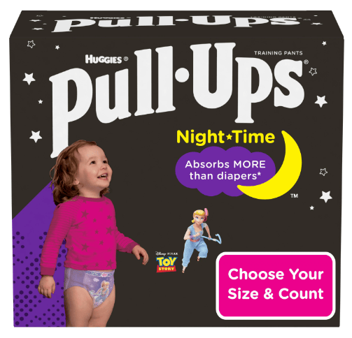 Pull-Ups Girls' Night-Time Training Pants Size 3T-4T; 60 Count EasyOptionXY LLC