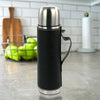 Mr. Coffee 23 fluid ounces Stainless Steel Thermal Travel Bottle Thermos in Leatherette EasyOptionXY LLC
