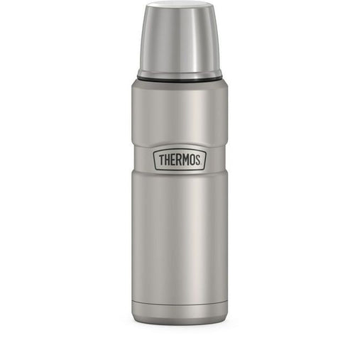 Thermos Stainless King Vacuum Insulated Stainless Steel Beverage Bottle, 16oz, Matte Stainless Steel EasyOptionXY LLC