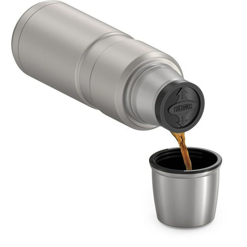 Thermos Stainless King Vacuum Insulated Stainless Steel Beverage Bottle, 16oz, Matte Stainless Steel EasyOptionXY LLC