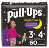 Pull-Ups Girls' Night-Time Training Pants Size 3T-4T; 60 Count EasyOptionXY LLC