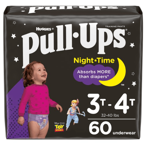 Pull-Ups Girls' Night-Time Training Pants Size 3T-4T; 60 Count EasyOptionXY LLC