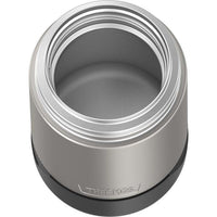 Thermos Stainless Steel Food Jar with folding Spoon, Matte Steel, 18 Ounce EasyOptionXY LLC