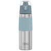 Thermos 2465SSG6 18 Ounce Vacuum-Insulated Stainless Steel Hydration Bottle, Gray EasyOptionXY LLC