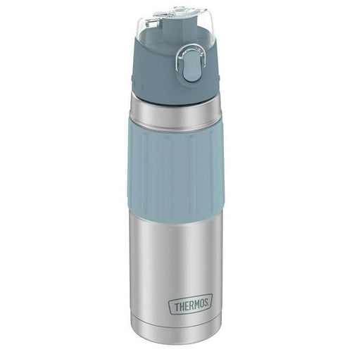 Thermos 2465SSG6 18 Ounce Vacuum-Insulated Stainless Steel Hydration Bottle, Gray EasyOptionXY LLC
