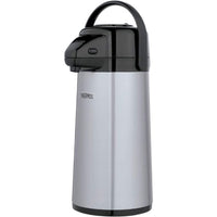 Thermos Glass Vacuum Insulated Pump Pot, 2 quart, Metallic Gray EasyOptionXY LLC