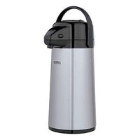 Thermos Glass Vacuum Insulated Pump Pot, 2 quart, Metallic Gray EasyOptionXY LLC