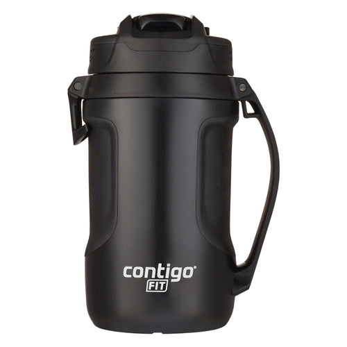 Contigo Fit Water Jug with AUTOSPOUT Lid, 64 Fluid Ounces, Black EasyOptionXY LLC