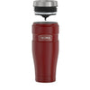 Thermos Stainless King Vacuum Insulated Stainless Steel Tumbler, 16oz, Matte Rustic Red EasyOptionXY LLC