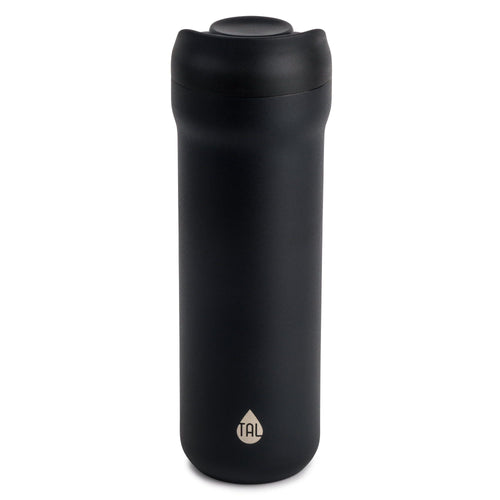 TAL Stainless Steel Java Coffee Tumbler 16 fl oz, Black EasyOptionXY LLC