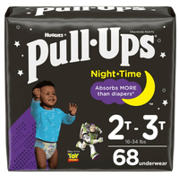 Pull-Ups Boys' Night-Time Training Pants Size 2T-3T; 68 Count EasyOptionXY LLC