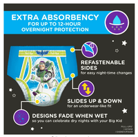 Pull-Ups Boys' Night-Time Training Pants Size 2T-3T; 68 Count EasyOptionXY LLC