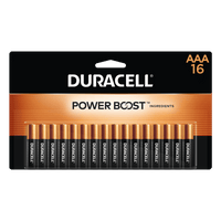 Duracell Coppertop AAA Battery with POWER BOOST?, 16 Pack Long-Lasting Batteries EasyOptionXY LLC