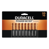 Duracell Coppertop AA Battery with POWER BOOST?, 16 Pack Long-Lasting Batteries EasyOptionXY LLC