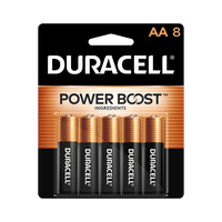 Duracell Coppertop AA Battery with POWER BOOST?, 8 Pack Long-Lasting Batteries EasyOptionXY LLC
