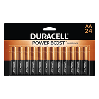 Duracell Coppertop AA Battery with POWER BOOST?, 24 Pack Long-Lasting Batteries EasyOptionXY LLC