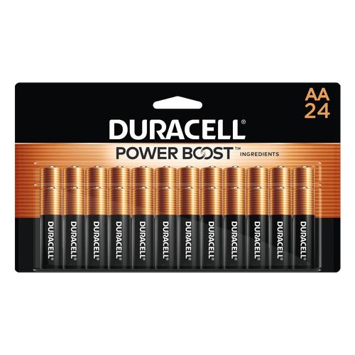 Duracell Coppertop AA Battery with POWER BOOST?, 24 Pack Long-Lasting Batteries EasyOptionXY LLC