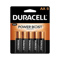 Duracell Coppertop AA Battery, Long Lasting Double A Batteries, 8 Pack EasyOptionXY LLC