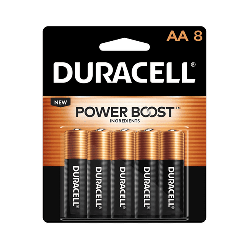 Duracell Coppertop AA Battery, Long Lasting Double A Batteries, 8 Pack EasyOptionXY LLC